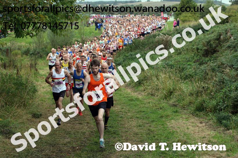 Senior mens Start Fitness North Eastern Harrier League, Tanfield, County Durham. Photo: David T. Hewitson/Sports for All Pics